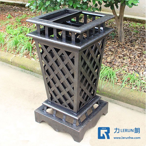 铸铝果皮桶 地产垃圾桶 公园铸铝垃圾桶 北京铸铝垃圾桶