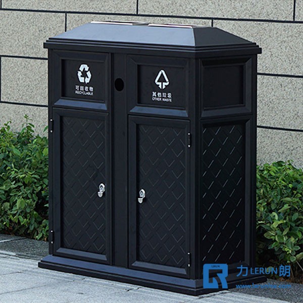 金属分类垃圾桶 欧式分类垃圾桶 商业地产分类垃圾桶 社区广场垃圾桶