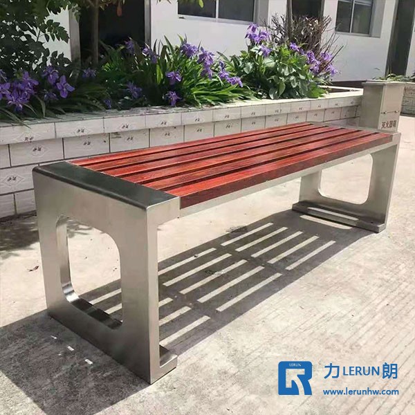 不锈钢结构座凳 定制户外公园椅 优质景观座椅
