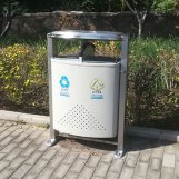 海淀北坞公园垃圾桶项目完工