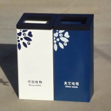 北京新英才校园垃圾桶