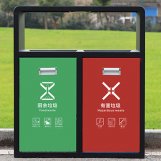 北京房山京投万科 金域公园采购LR1111垃圾桶送货